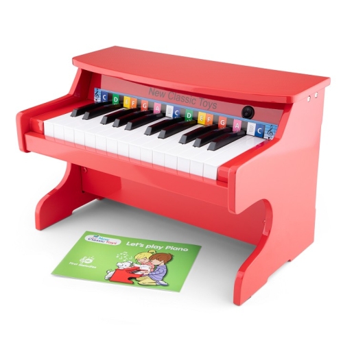 New Classic Toys E-piano Rood
